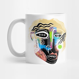 ABSTRACT FACE Mug